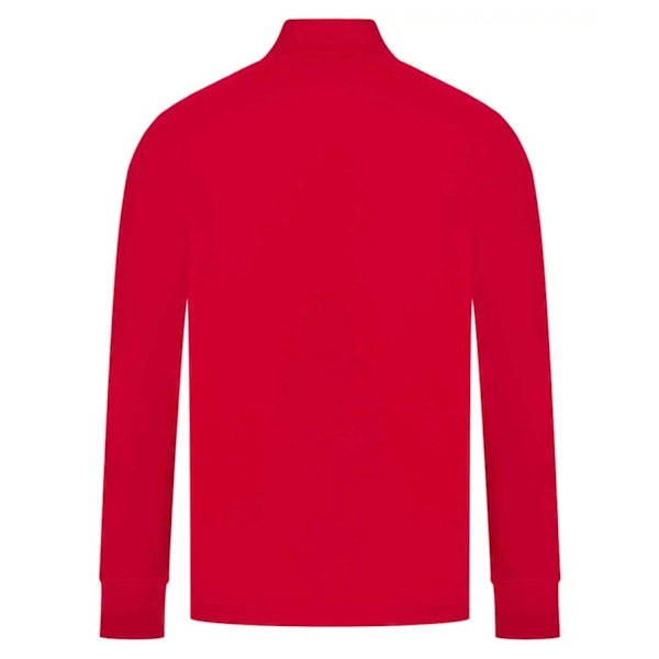 Finden & Hales Herr Kontrastpanel Stickad Träningsoverdel M Röd/ Red/White M