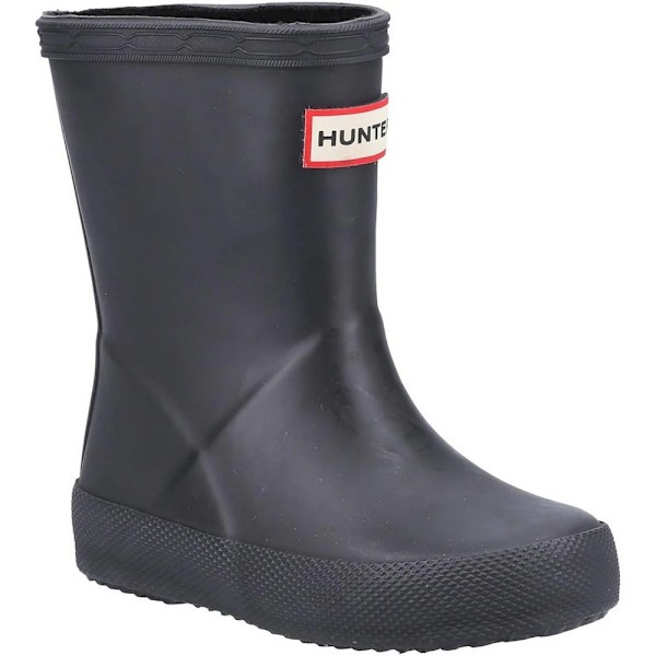 Hunter Barn/Barn Första Classic Matte Gummistövlar 5 UK Black 5 UK