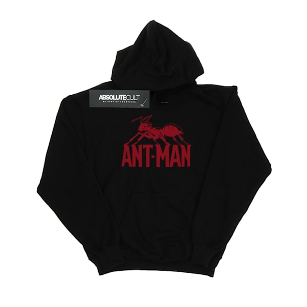 Marvel Herr Ant-Man Logotyp Hoodie 3XL Svart Black 3XL