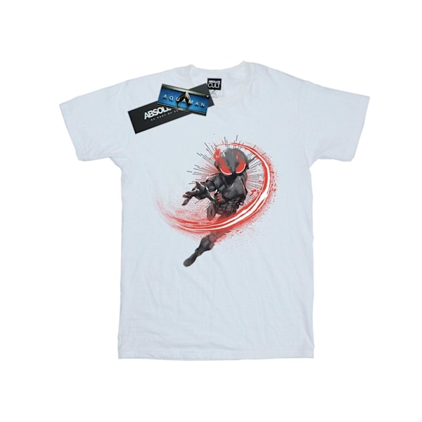 DC Comics Boys Aquaman Black Manta Flash T-shirt 7-8 år Vit White 7-8 Years