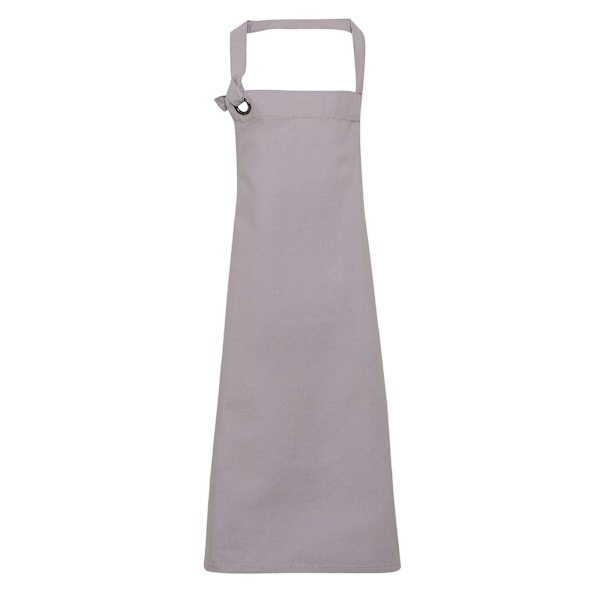 Premier Unisex Calibre Heavy Cotton Canvas Haklappsförkläde One Size S Silver One Size