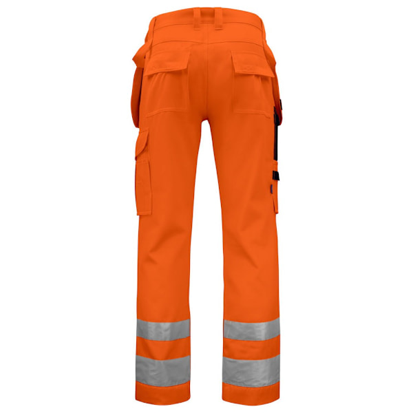 Projob Herr High-Vis Byxor 40R Orange/Svart Orange/Black 40R