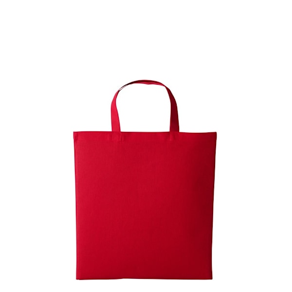 Nutshell Cotton Short Handle Shopper One Size Fire Red Fire Red One Size