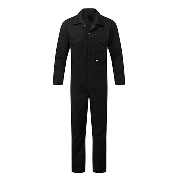 Fort Workwear Unisex Vuxen Dragked Overall 54 i Svart Black 54 in