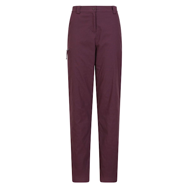 Mountain Warehouse Dam/Damer Vintervandrare Stretch Vandringsbyxor Burgundy 16 UK