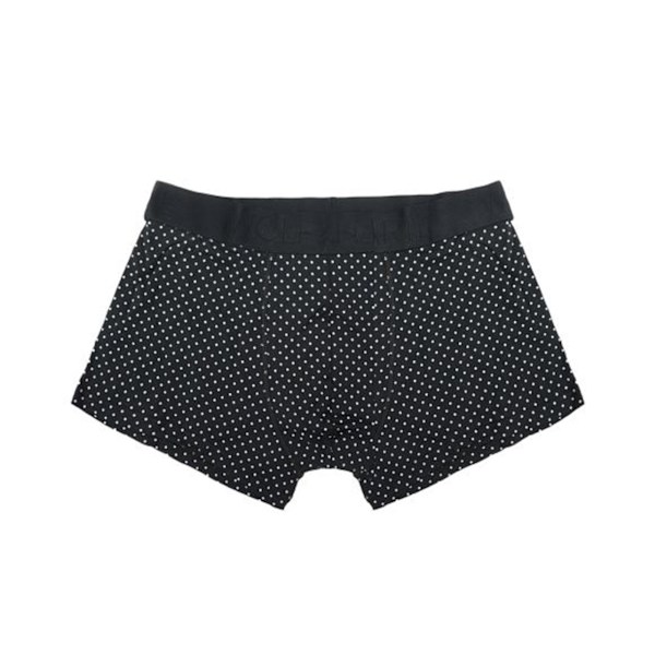 Wolf & Harte Herr Bambu Rich Spotted Boxer Shorts (2-pack) Black M