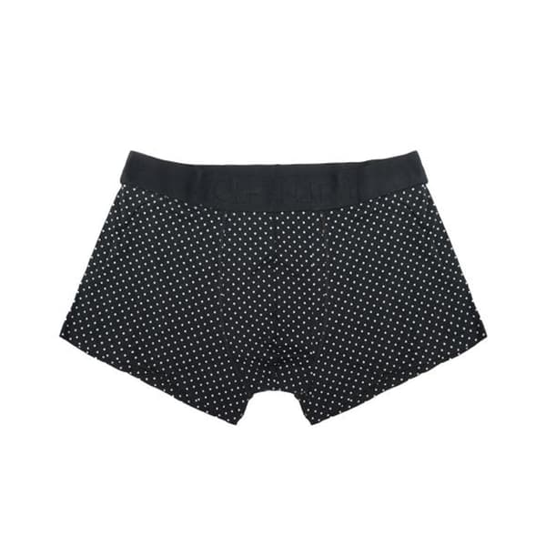 Wolf & Harte herr Bambu Rich Spotted Boxer Shorts (2-pack) Black XXL