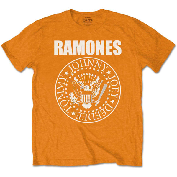 Ramones Barn/Barn Presidential Seal T-Shirt 11-12 År Eller Orange 11-12 Years