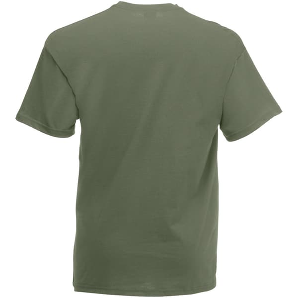 Herr Value Kortärmad Casual T-shirt Medium Olive Green Olive Green Medium