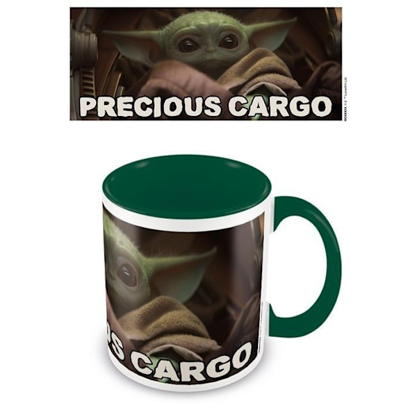 Star Wars: The Mandalorian Precious Cargo Mug En Storlek Brun/Grön Brown/Green/White One Size