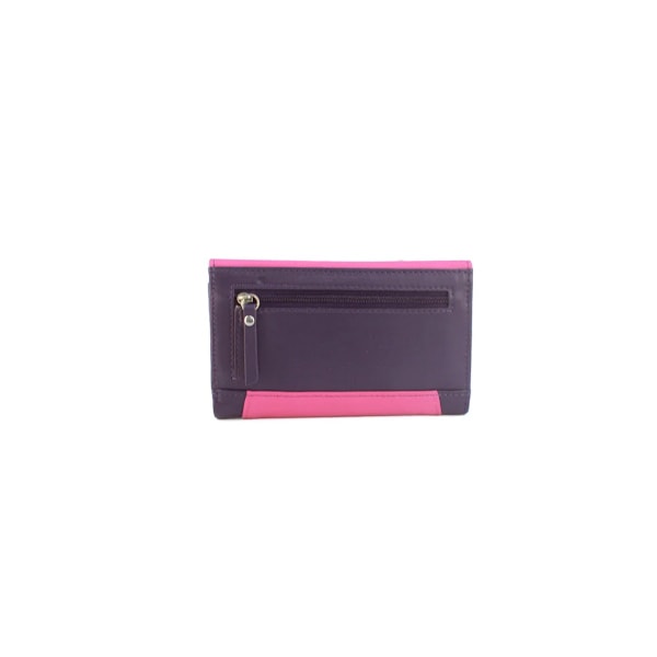 Eastern Counties Leather Savannah Kuvert Läderplånbok En Storlek Lila/Fuchsia Purple/Fuchsia One Size