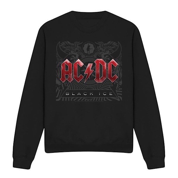 AC/DC Unisex Vuxen Black Ice Sweatshirt M Svart Black M