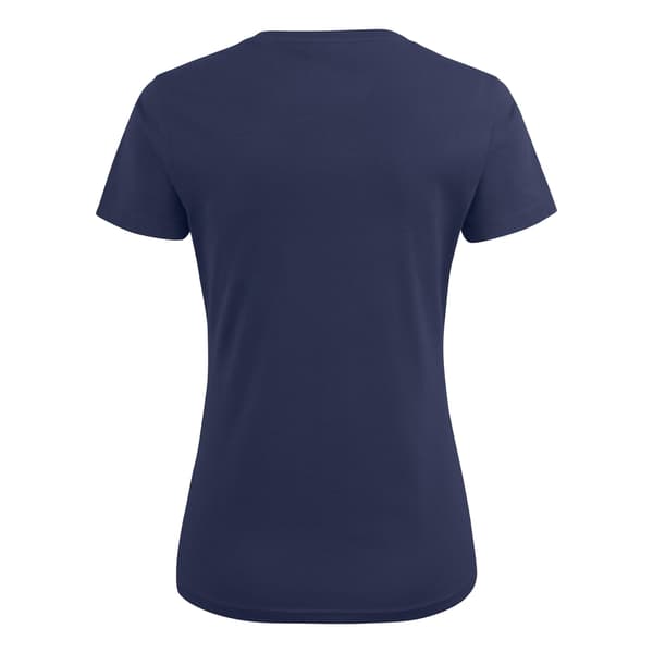 Printer Dam/Dam V-ringad T-shirt M Marinblå Navy M