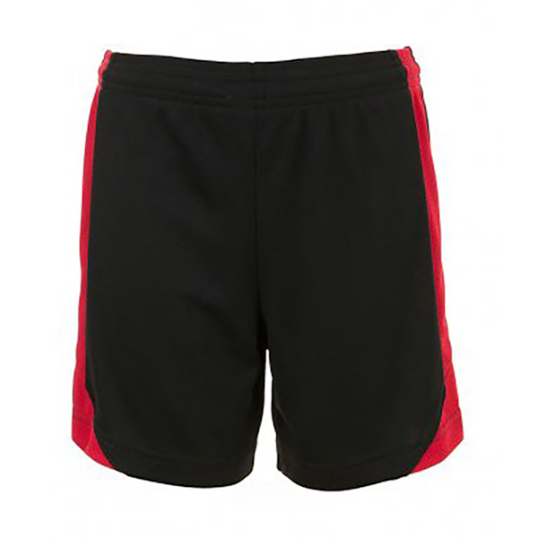 SOLS Herr Olimpico Fotbollsshorts S Svart/Röd Black/Red S