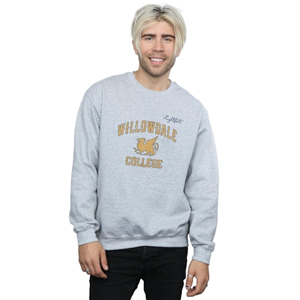 Disney Mens Onward Willowdale College Sweatshirt L Sports Grey Sports Grey L