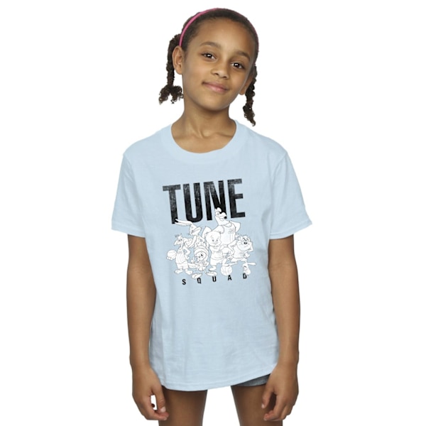 Space Jam: A New Legacy Girls Tune Squad Group Bomull T-shirt 1 Baby Blue 12-13 Years