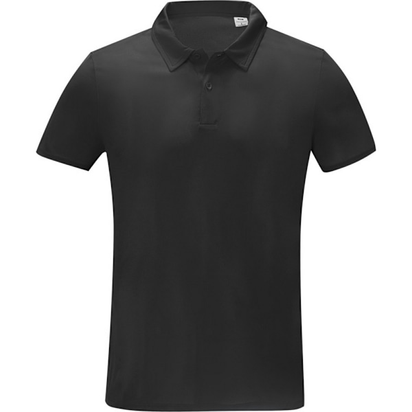 Elevate Essentials Mens Deimos Cool Fit Polotröja XL Solid Bla Solid Black XL