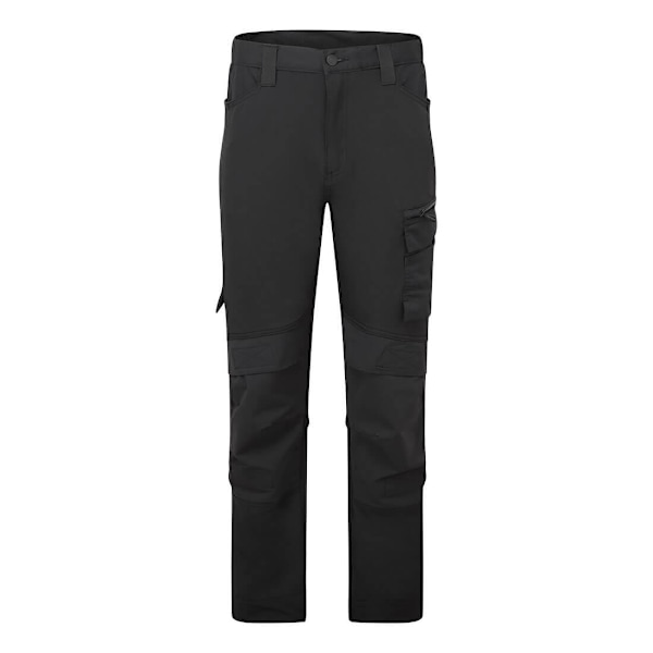 Portwest Unisex Vuxen DX4 Arbetsbyxor 40R Helt Svart All Black 40R