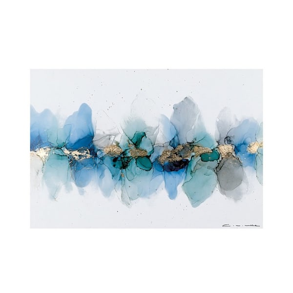 Charlotte Vale Enduring Love Print 30cm x 40cm Blå/Svart Blue/Black 30cm x 40cm