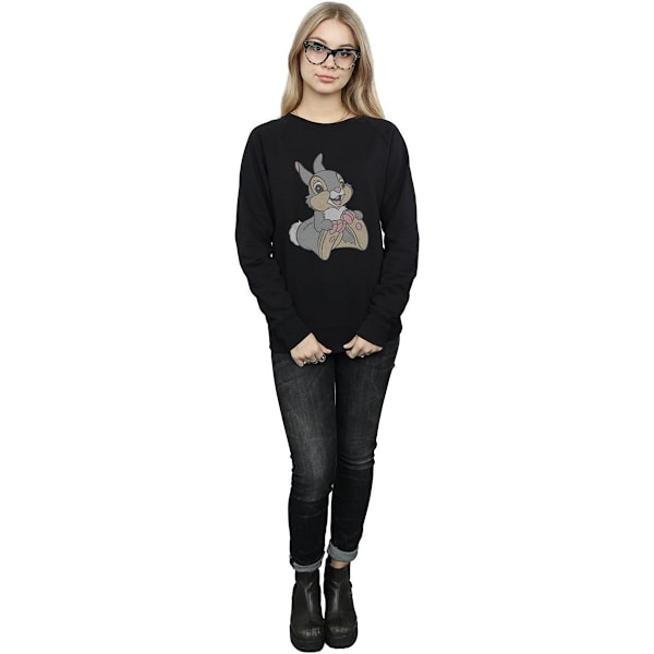 Disney Dam/Damer Classic Thumper Bomullströja XL Svart Black XL