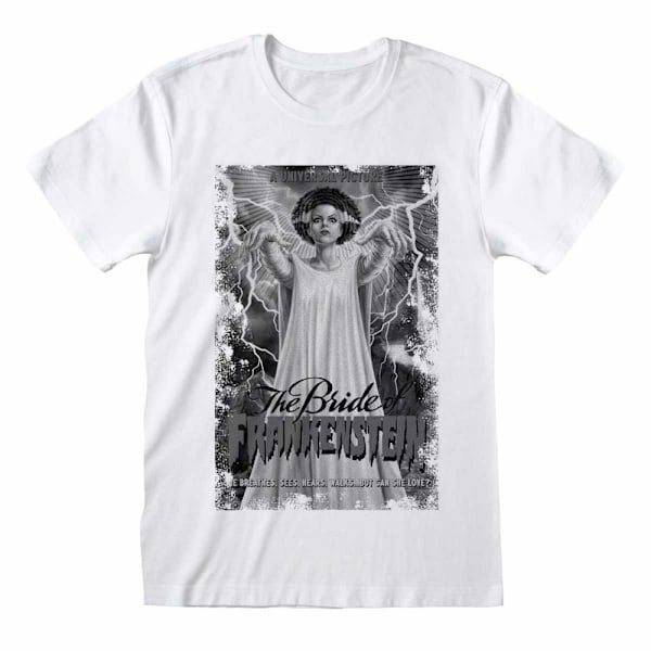 The Bride Of Frankenstein Unisex Vuxen T-Shirt XXL Vit White XXL