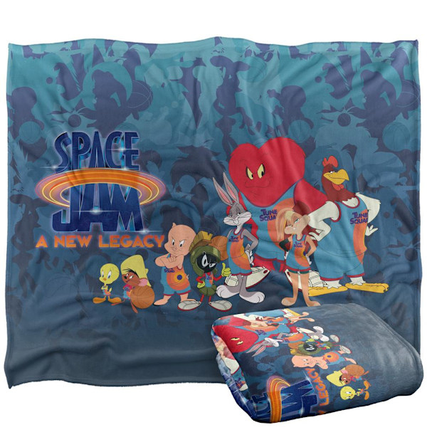 Space Jam: A New Legacy Line Up Filt En Storlek Flerfärgad Multicoloured One Size