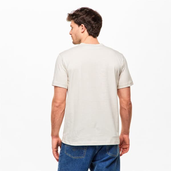 Belstaff Herr Phoenix Bomulls T-shirt 3XL Silver Björk Silver Birch 3XL