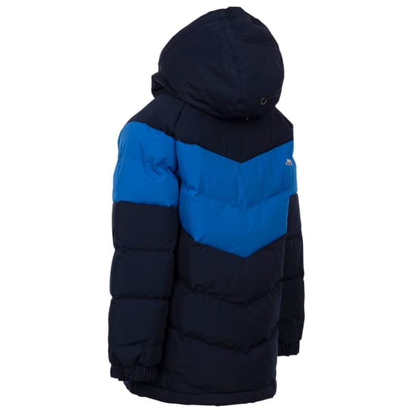 Trespass Barn/Kids Aldery Vadderad Jacka 3-4 År Marinblå Navy 3-4 Years