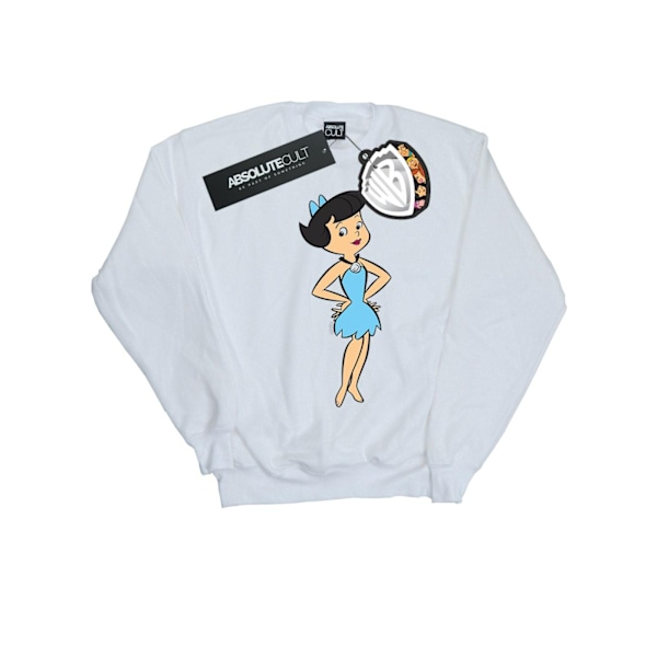 The Flintstones Herr Betty Rubble Klassisk Pose Sweatshirt 5XL W White 5XL