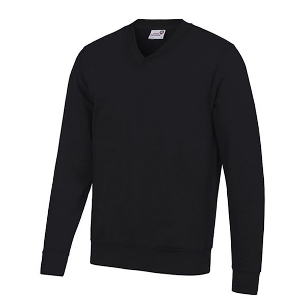 Awdis Barn/Barn Akademi V-ringad Sweatshirt 7-8 år Svart Black 7-8 Years