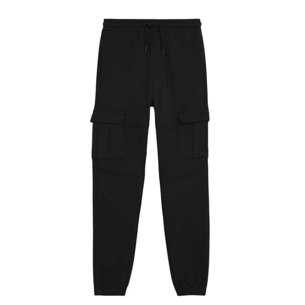 Lyle & Scott Pojkar Bomulls-Cargobyxor 7-8 År Svart Black 7-8 Years