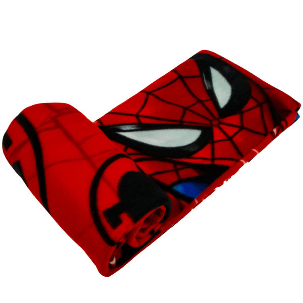 Spider-Man Fleecefilt One Size Röd/Blå Red/Blue One Size