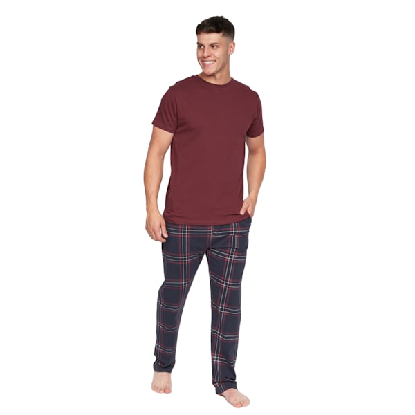 Duck and Cover herr Callister pyjamas set XXL Bourgogne Burgundy XXL