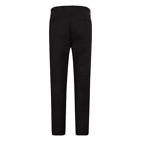 Henbury Dam/Dam Stretch Chinos 10 UK Svart Black 10 UK