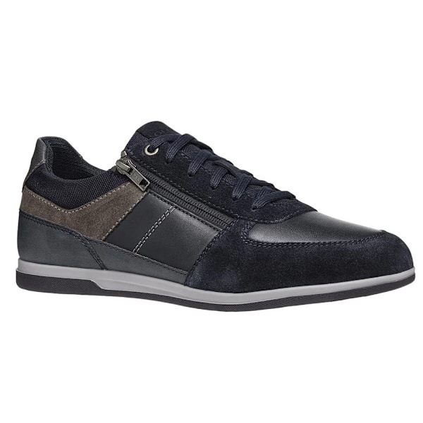 Geox U Renan B mockaskiner i mocka för män, 8 UK, marinblå/grå Navy/Grey 8 UK