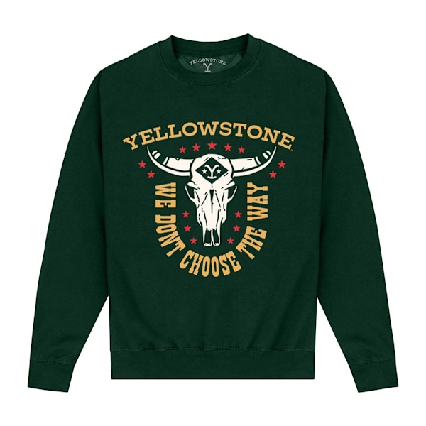 Yellowstone Unisex Vuxen Vi Väljer Inte Sättet Sweatshirt L D Dark Green L