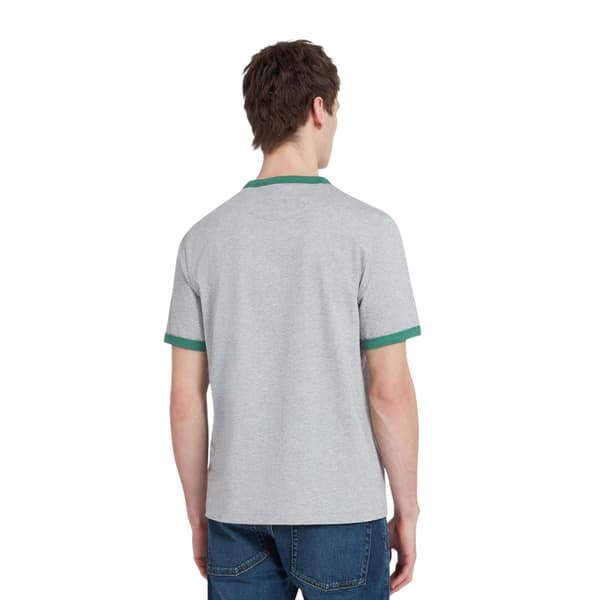 Farah Herr Groves Ringer T-shirt M Grå Grey M