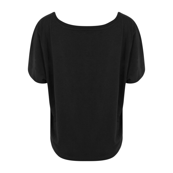 Ecologie Womens/Laides Daintree EcoViscose Cropped T-Shirt L Je Jet Black L
