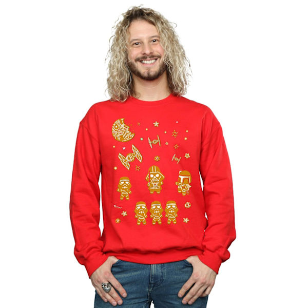 Star Wars Herr Gingerbread Empire Sweatshirt 3XL Röd Red 3XL