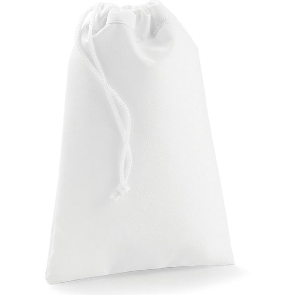 Bagbase Sublimation Stuff Bag (4 storlekar) XS Vit White XS