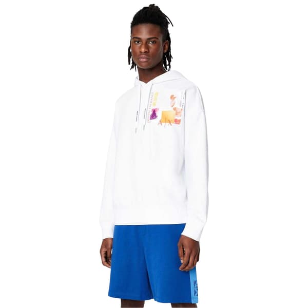 Armani Exchange Herr Hoodie M Vit White M