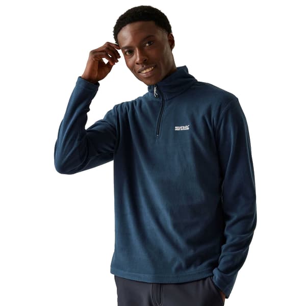 Regatta Great Outdoors Herr Thompson Half Zip Fleecetopp XXL Mo Moonlight Denim XXL