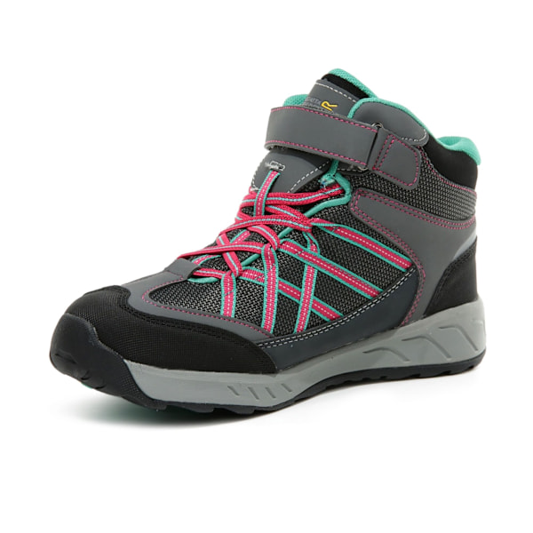 Regatta Kids Samaris V Mid Walking Boots 12 UK Barn Granit/Duchess Granite/Duchess 12 UK Child