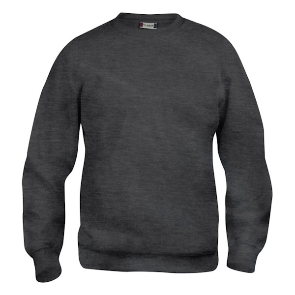 Clique Unisex Vuxen Basic Rund Hals Sweatshirt M Antracit Melange Anthracite Melange M