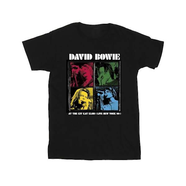 David Bowie Boys At The Kit Kat Club Pop Art T-shirt 3-4 år Black 3-4 Years