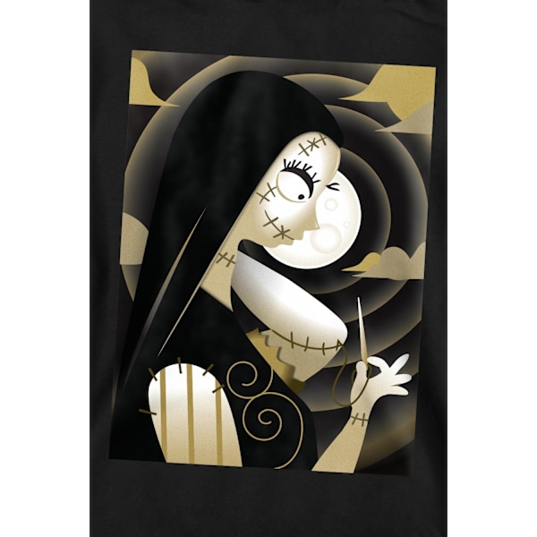 The Nightmare Before Christmas Unisex Vuxen Sally Skuggade Mjukisbyxor Black L