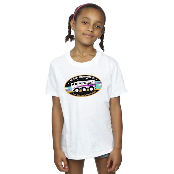 Disney Girls Lightyear Rover Deployment Bomull T-shirt 12-13 år White 12-13 Years