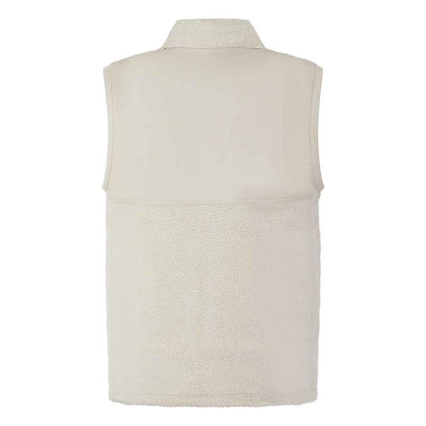 Front Row Unisex Vuxen Sherpa Återvunnen Väst L Natur Natural L