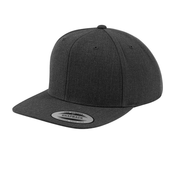 Flexfit Classic Snapback keps för män, One Size, mörkgrå/mörkgrå Dark Grey/Dark Grey One Size