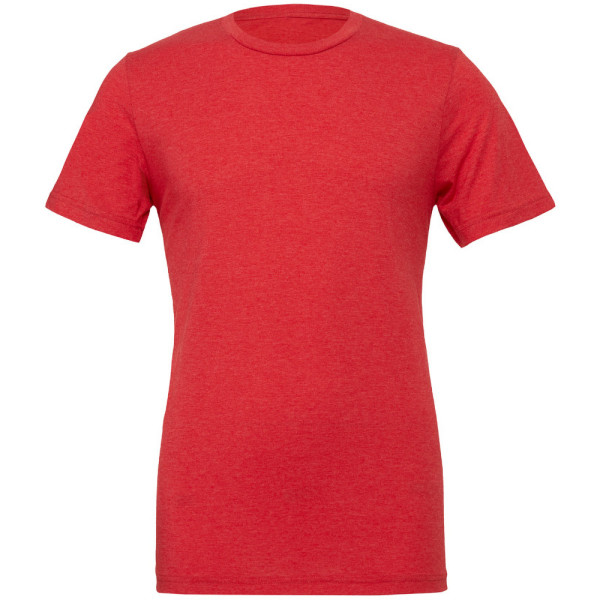 Canvas Herr Triblend Crew Neck Enkel kortärmad T-shirt XS Re Red Triblend XS